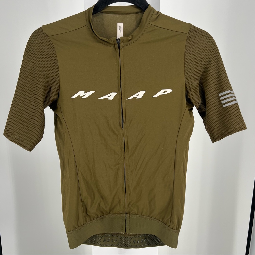 MAAP Pro Base Jersey Olive Green Medium